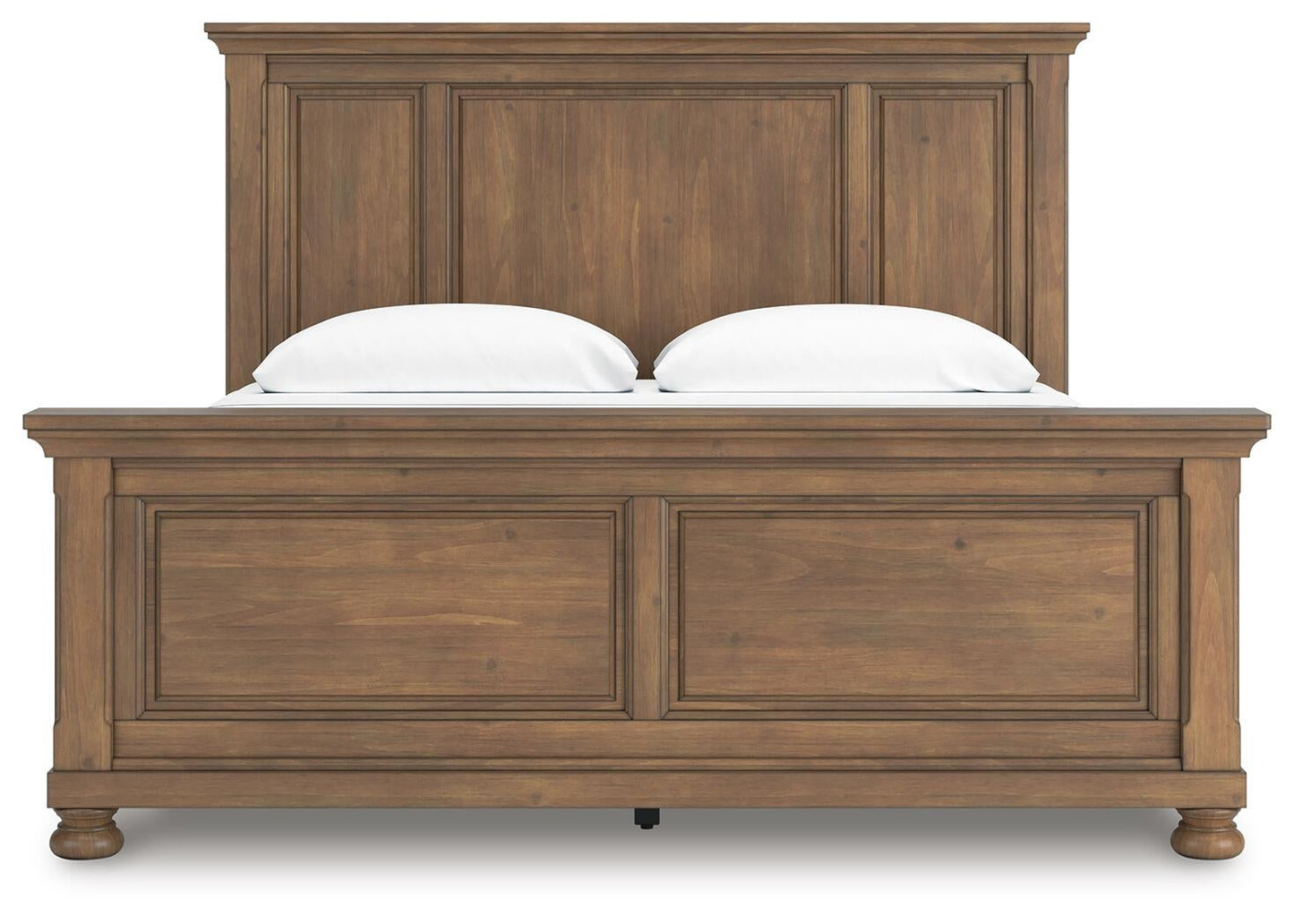 Feddinger  Panel Bed With Mirrored Dresser, Chest And Nightstand