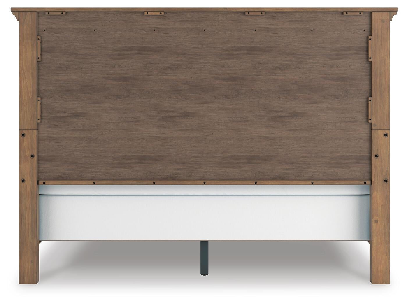 Feddinger  Panel Bed With Mirrored Dresser, Chest And Nightstand