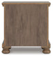 Feddinger  Panel Bed With Mirrored Dresser, Chest And Nightstand