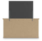 Bostwick Shoals  Panel Bed, Dresser, Mirror And Nightstand