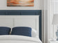 Bostwick Shoals  Panel Bed, Dresser, Mirror And Nightstand