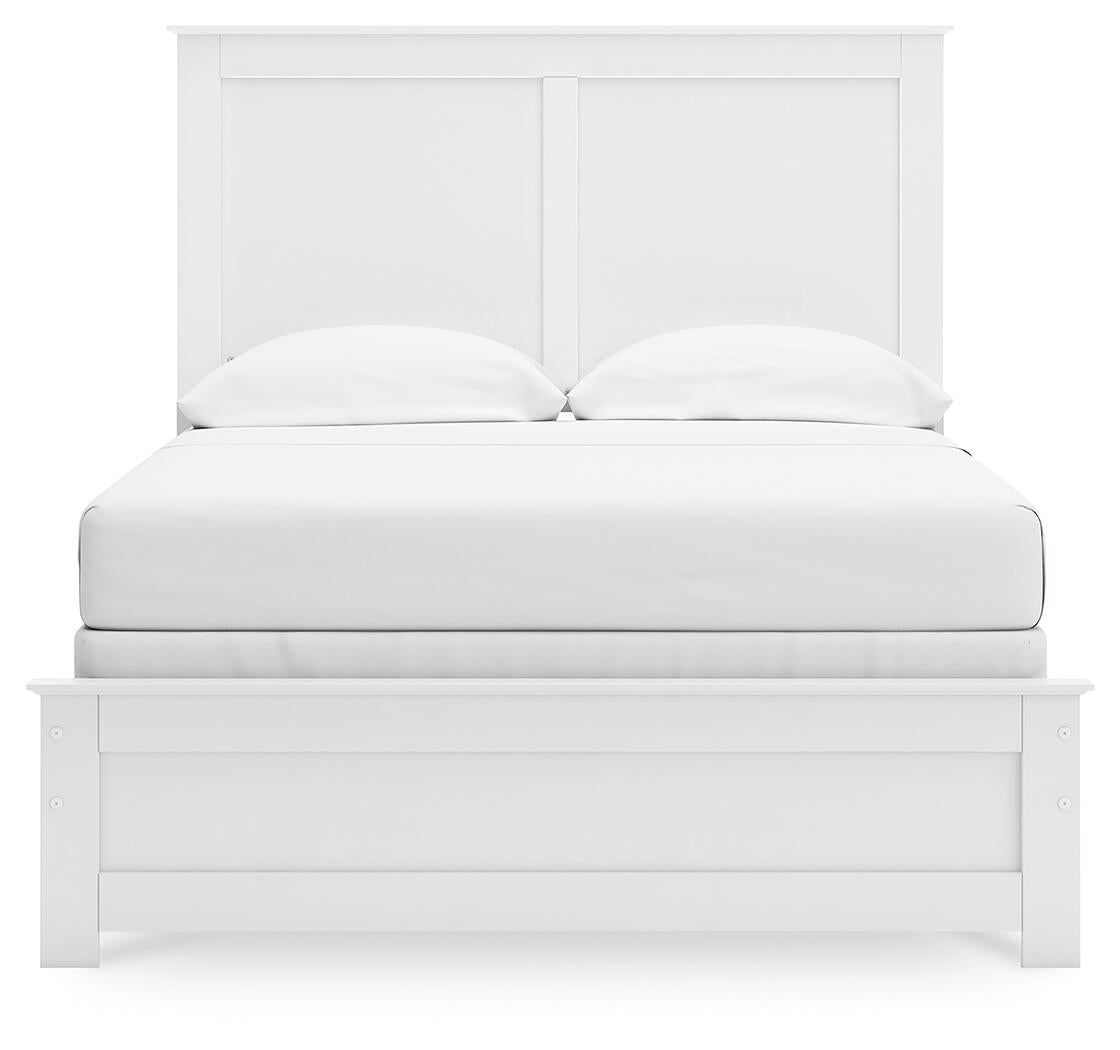 Bostwick Shoals  Panel Bed, Dresser, Mirror, Chest And Nightstand