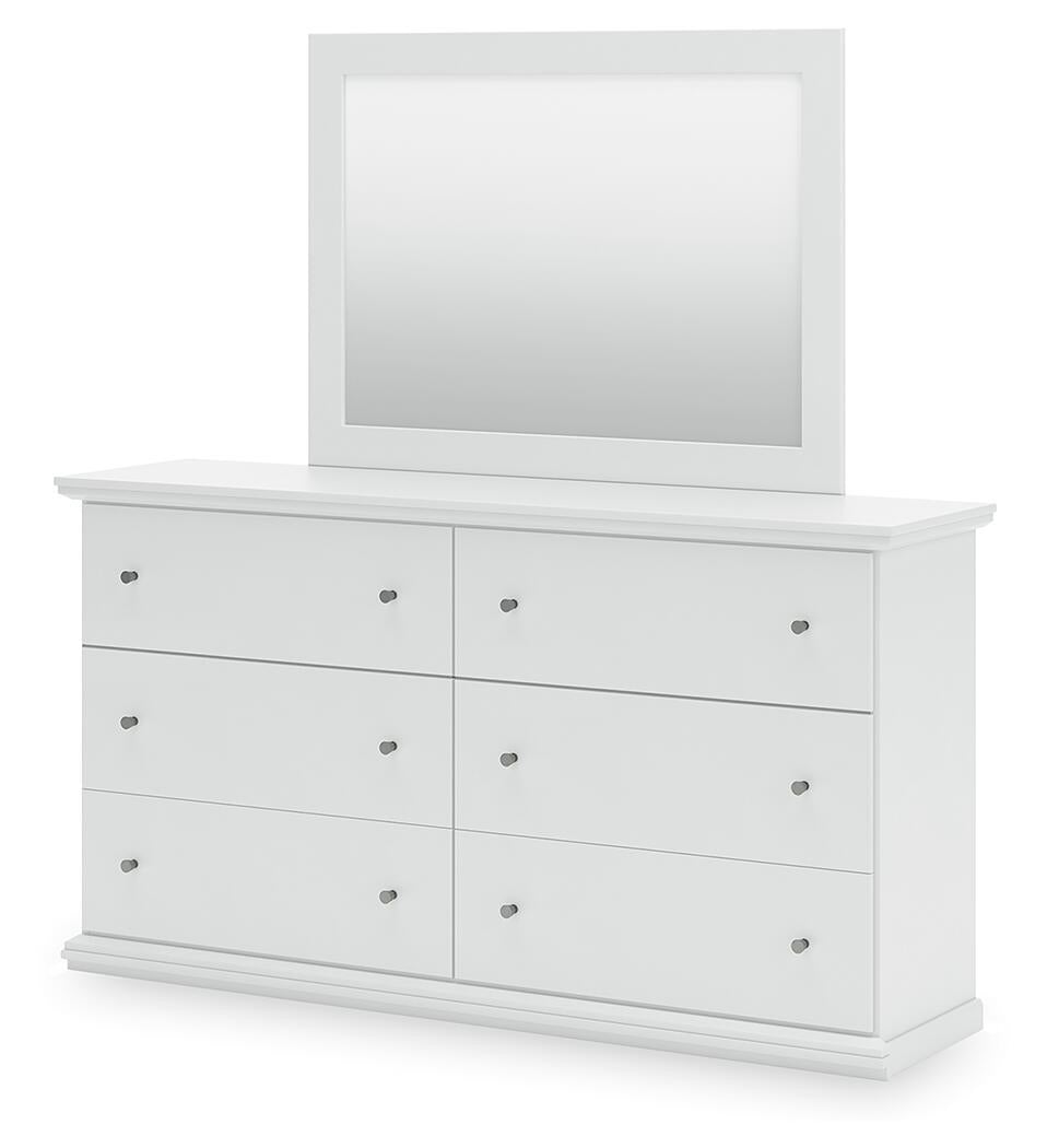 Bostwick Shoals  Panel Bed, Dresser, Mirror, Chest And Nightstand