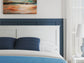 Bostwick Shoals  Panel Bed, Dresser And Mirror