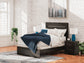 Hollivern  Panel Bed, Dresser, Mirror, Chest And Nightstand