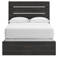 Hollivern  Panel Bed, Dresser And Mirror