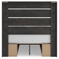 Hollivern  Panel Bed With Storage, Dresser, Mirror And Nightstand