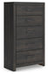 Hollivern  Panel Storage Bed, Dresser, Mirror, Chest And Nightstand