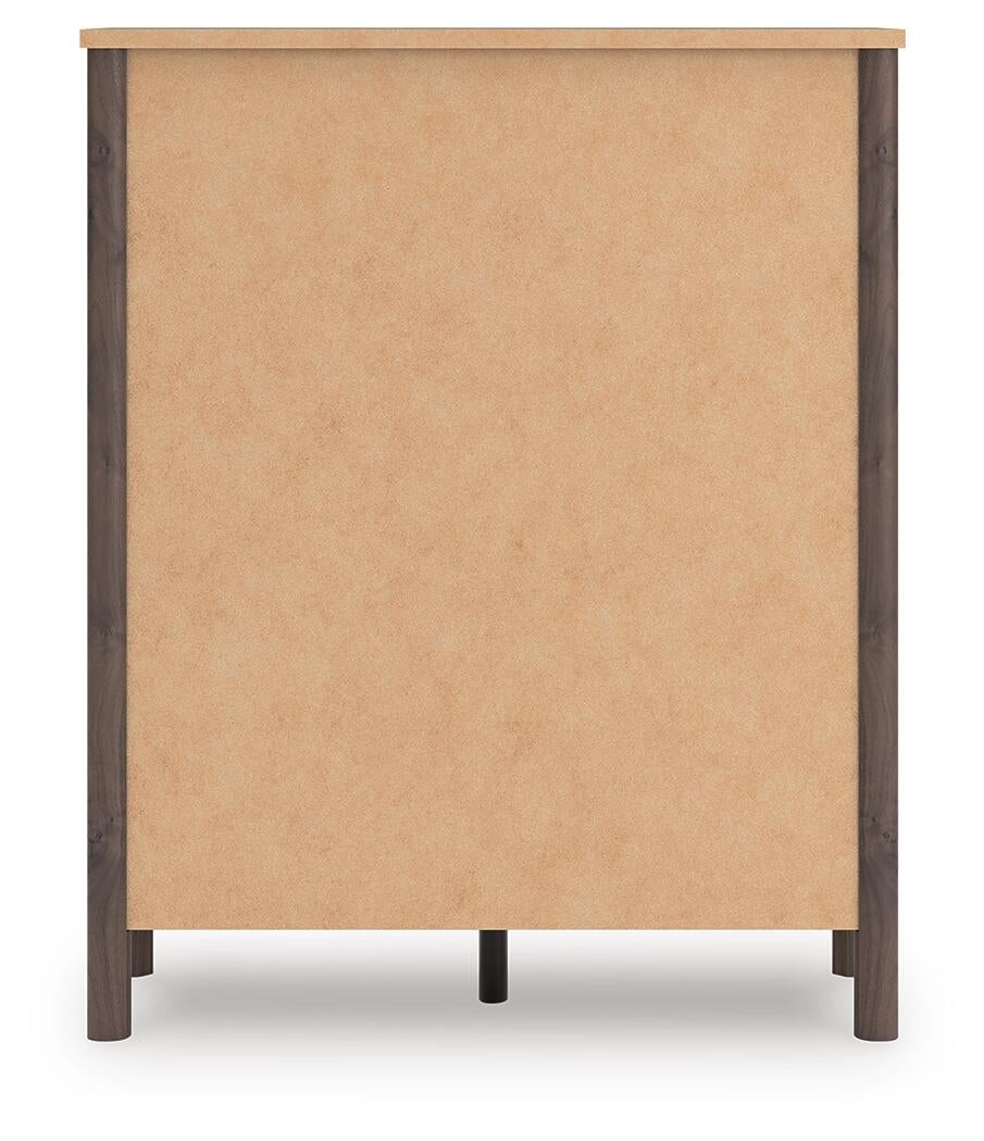 Pamytta  Upholstered Panel Platform Bed, Dresser, Mirror, Chest And Nightstand