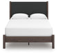Pamytta  Upholstered Panel Platform Bed, Dresser, Mirror, Chest And Nightstand