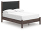 Pamytta  Upholstered Panel Platform Bed, Dresser, Mirror, Chest And Nightstand