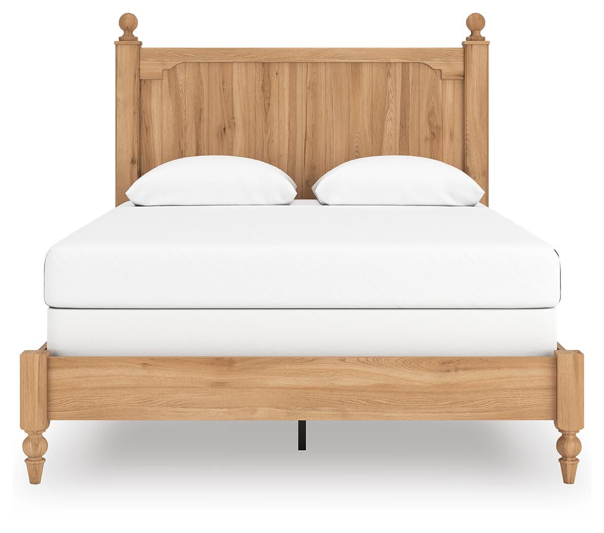 Aleaport  Panel Bed With Mirrored Dresser And Nightstand