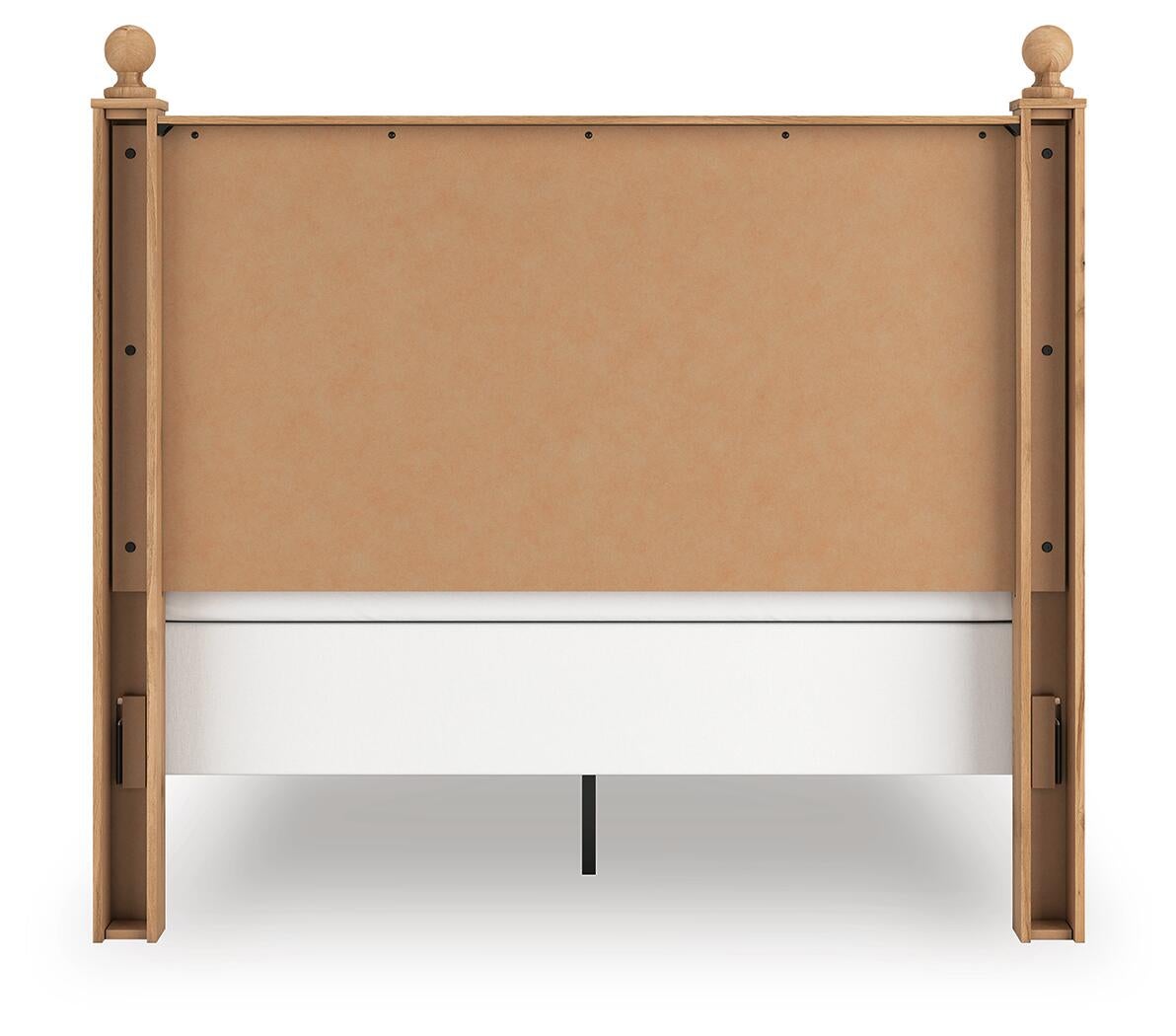 Aleaport  Panel Bed With Mirrored Dresser And Nightstand