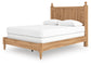 Aleaport  Panel Bed With Mirrored Dresser And Nightstand