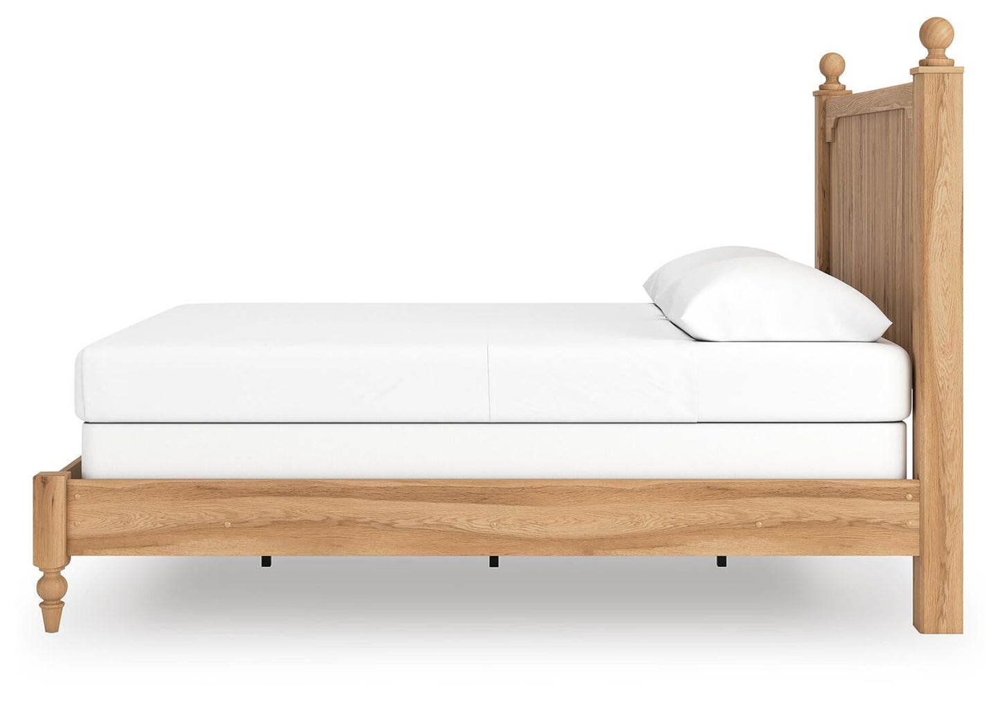 Aleaport  Panel Bed With Mirrored Dresser And Nightstand