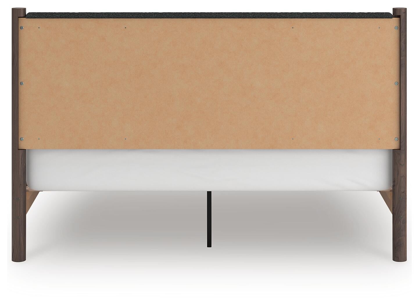 Pamytta  Upholstered Panel Platform Bed, Dresser, Mirror, Chest And Nightstand