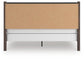 Pamytta  Upholstered Panel Bed, Dresser, Mirror, Chest And Nightstand