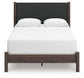 Pamytta  Upholstered Panel Bed, Dresser, Mirror And Nightstand