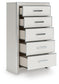 Zuraleus California  Upholstered Bed, Dresser, Mirror, Chest And Nightstand