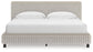 Zuraleus  Upholstered Bed, Dresser, Mirror, Chest And Nightstand