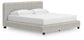 Zuraleus  Upholstered Bed, Dresser, Mirror, Chest And Nightstand