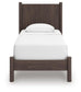 Pamytta  Panel Platform Bed, Dresser And Mirror