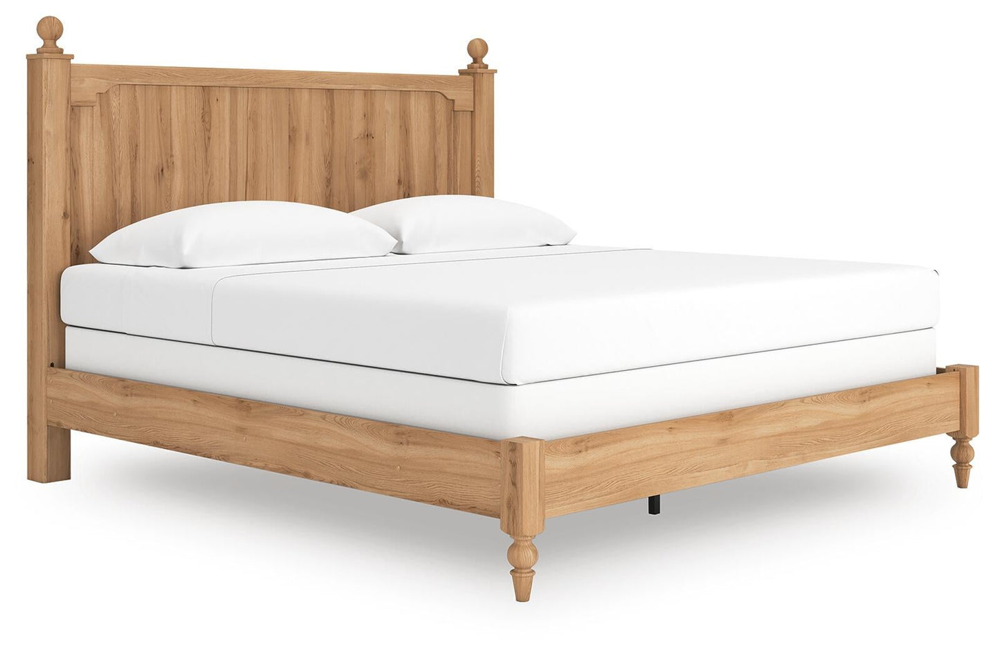 Aleaport  Panel Bed With Mirrored Dresser And Nightstand