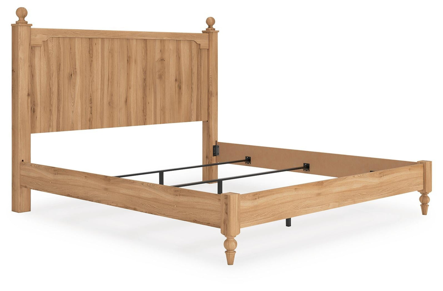 Aleaport  Panel Bed With Mirrored Dresser And Nightstand