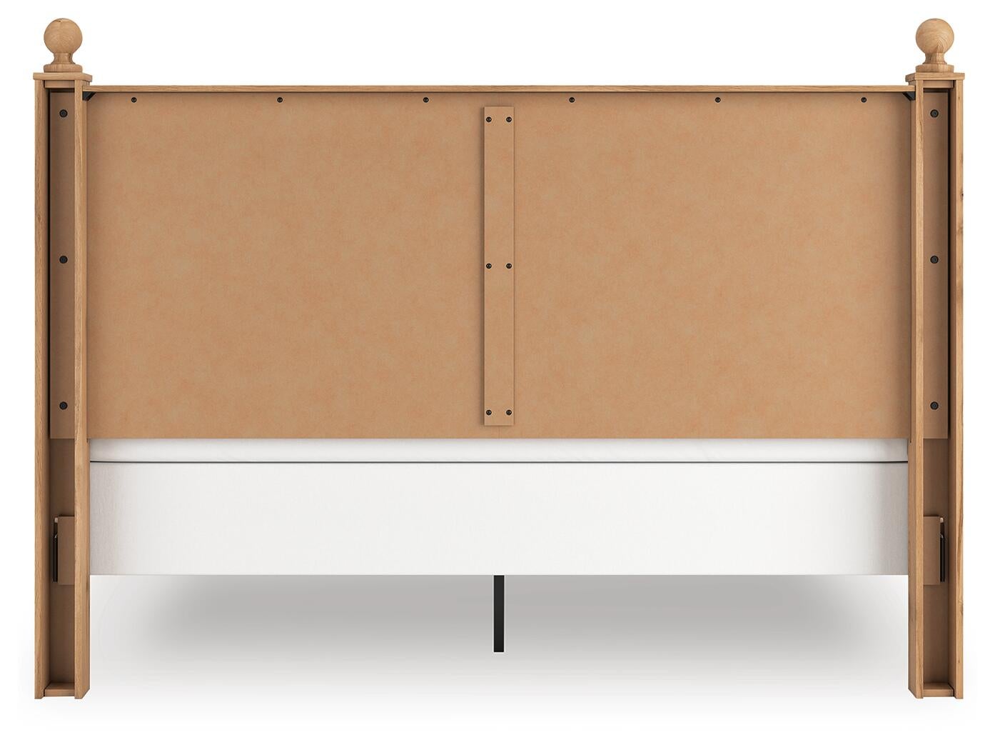 Aleaport  Panel Bed With Mirrored Dresser And Nightstand