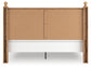 Aleaport  Panel Bed With Mirrored Dresser And Nightstand