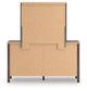 Pamytta  Panel Platform Bed, Dresser, Mirror, Chest And Nightstand