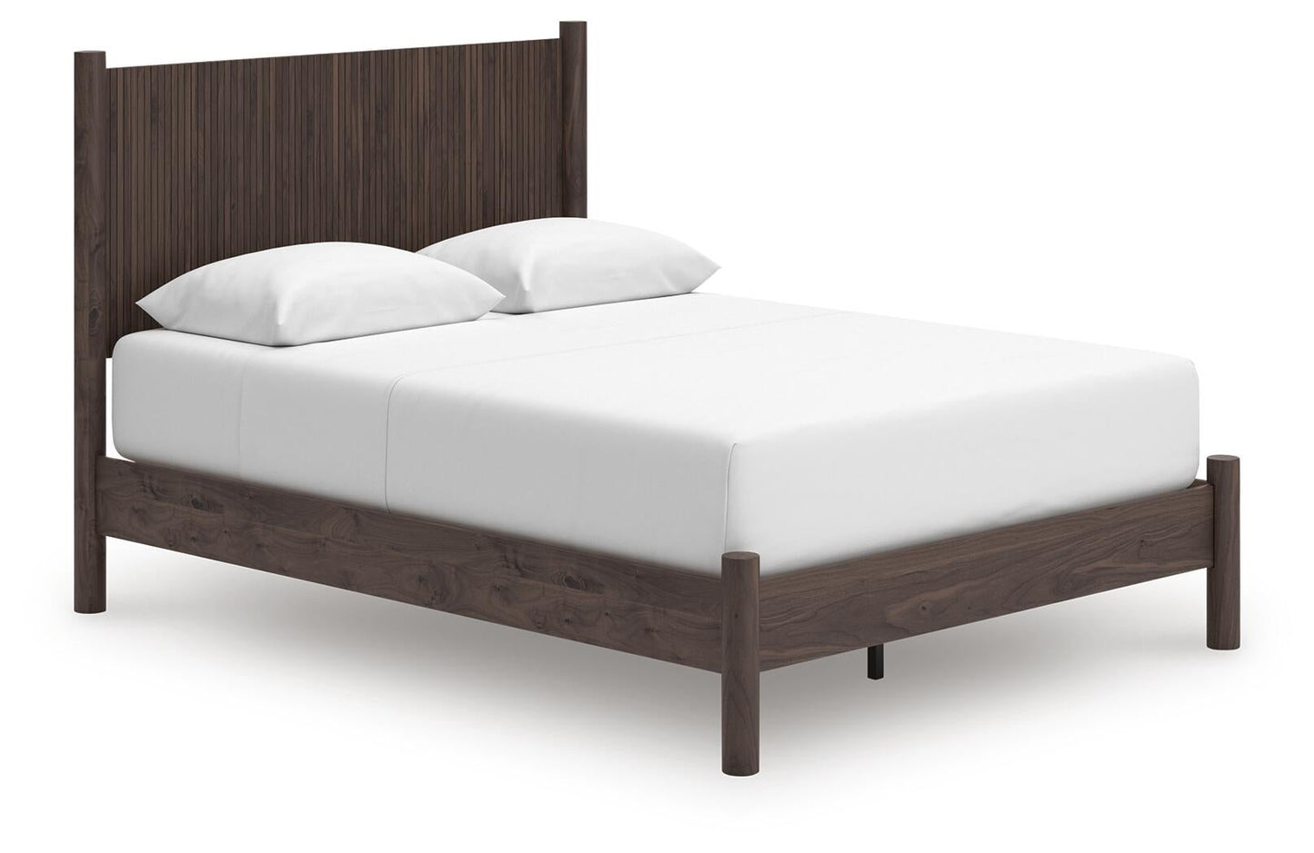 Pamytta  Panel Platform Bed, Dresser, Mirror And Nightstand
