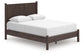 Pamytta  Panel Platform Bed, Dresser And Mirror