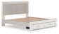 Zuraleus  Upholstered Panel Platform Storage Bed, Dresser And Mirror