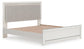 Zuraleus  Upholstered Panel Platform Bed, Dresser, Mirror And Nightstand