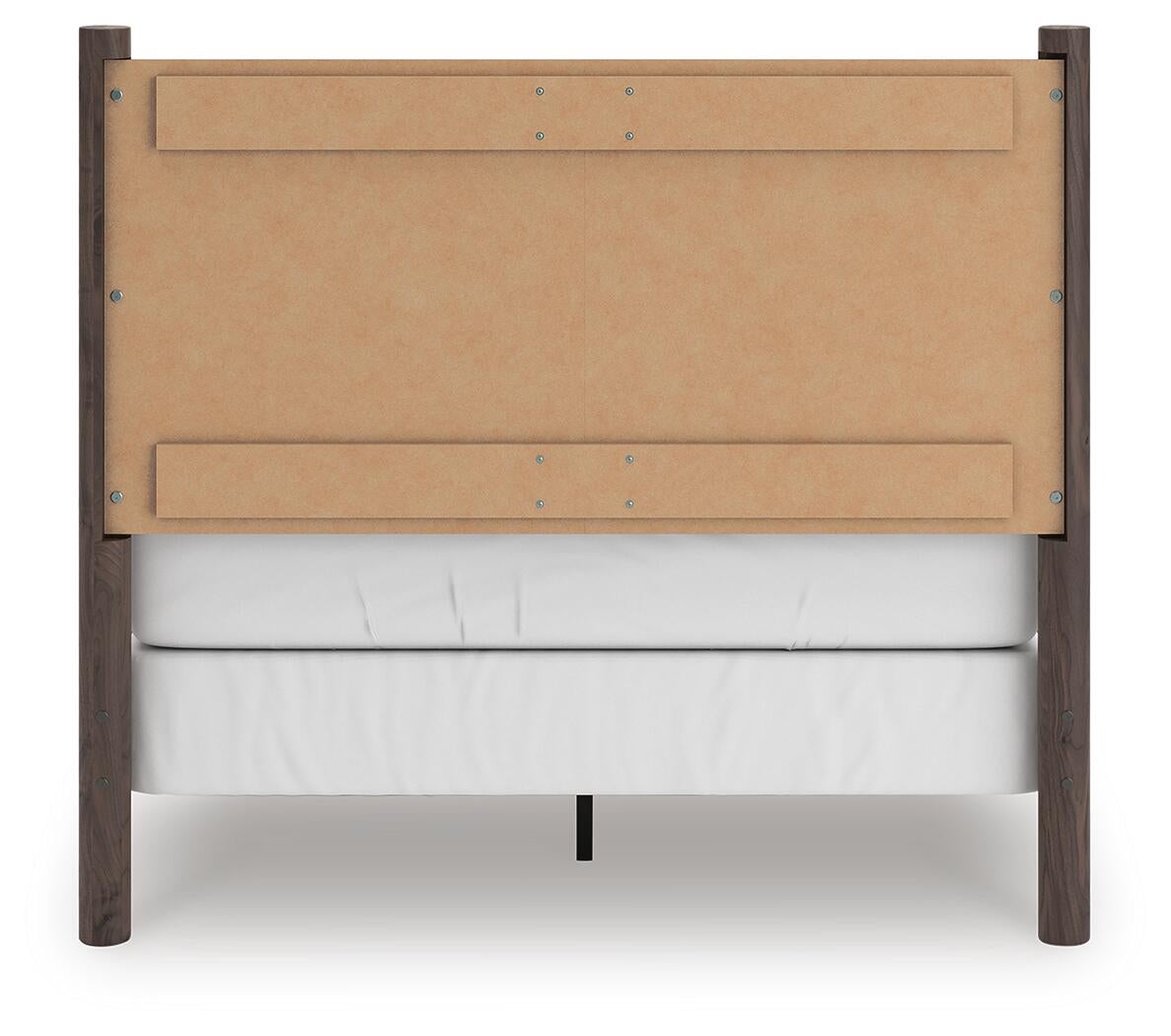 Pamytta  Panel Bed, Dresser, Mirror And Nightstand