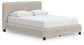 Zuraleus  Upholstered Bed, Dresser, Mirror, Chest And Nightstand