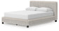 Zuraleus  Upholstered Bed, Dresser, Mirror, Chest And Nightstand