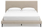 Cielden  Upholstered Bed With Roll Slats, Dresser, Mirror, Chest And Nightstand