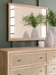 Cielden  Upholstered Bed With Roll Slats, Dresser, Mirror, Chest And Nightstand