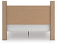 Rusticott  Poster Bed, Dresser And Mirror