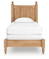 Aleaport  Panel Bed With Mirrored Dresser