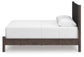 Pamytta  Upholstered Panel Bed, Dresser And Mirror