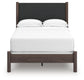Pamytta  Upholstered Panel Bed, Dresser, Mirror And Nightstand