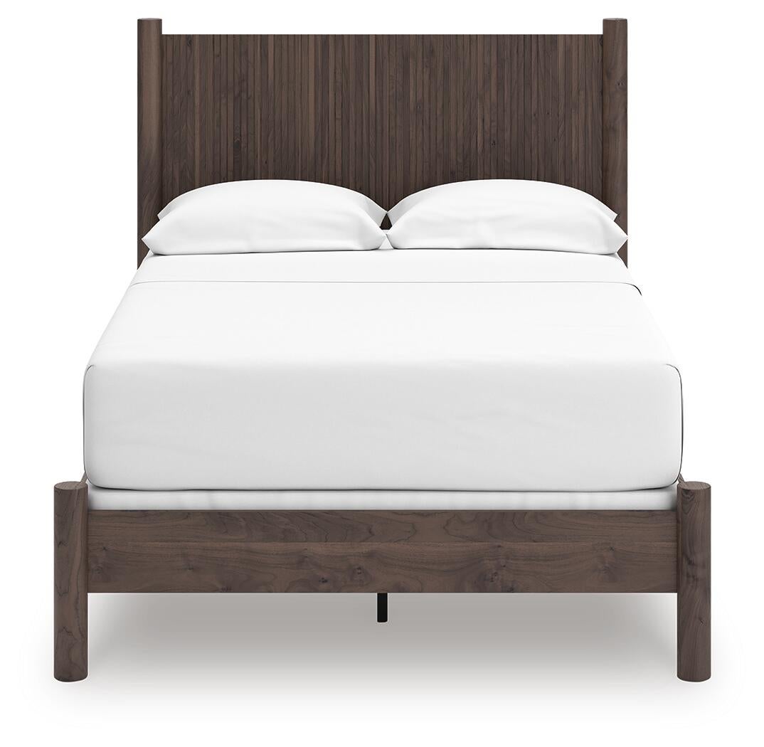 Pamytta  Panel Bed, Dresser And Mirror