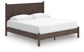 Pamytta  Panel Platform Bed, Dresser, Mirror And Nightstand