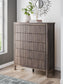 Pamytta  Panel Bed, Dresser, Mirror, Chest And Nightstand
