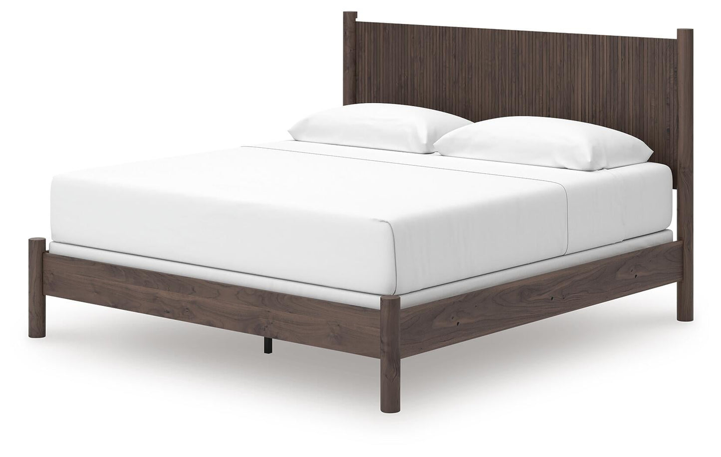 Pamytta  Panel Bed, Dresser, Mirror And Nightstand
