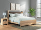 Kinlanni  Upholstered Platform Bed, Dresser And Mirror