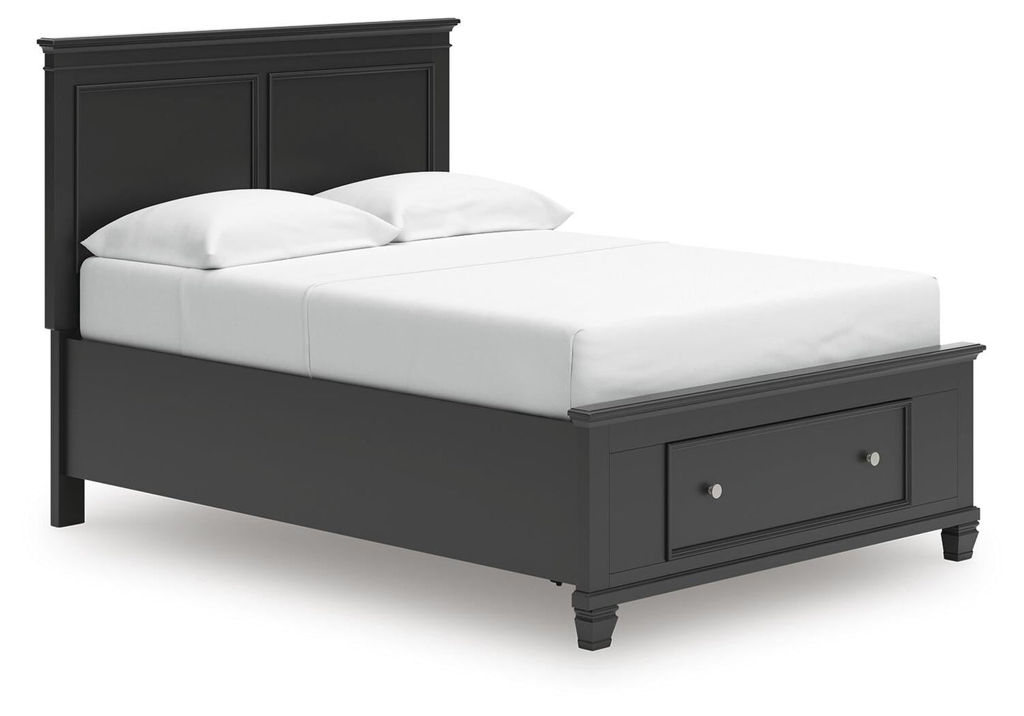Lanolee  Panel Storage Bed, Dresser And Mirror